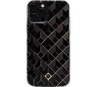 ARTEFAKT, Cover per iPhone 12 / 12 Pro Saint Germain con motivi in 3D, Nero
