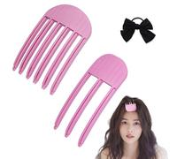 Artefatto a forma di teschio alto, artefatto per capelli con cranio alto, clip soffice per capelli a 3/6 denti, artefatto per capelli senza traccia, forcina per capelli naturalmente fissa sulla fronte