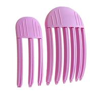 Artefatto superiore del cranio alto, fermaglio per capelli gonfio, fermaglio per capelli 3/6 denti senza traccia per lo styling, 2 forcine per capelli frontali fisse con testa alta morte, fermagli per