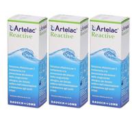 Artelac Reactive Soluzione Oftalmica Multidose Flacone 3x10 ml Gocce o