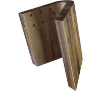 Arte legno magnetico per coltelli e elegante cucina display, Walnut, 10 Knives