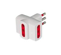 ARTELETA Adattatore Triplo Portata 10A RL/9231/B