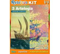 ARTELOGIA VERSIONE COMPATTA - VOLUME 3 (LDM) (9788808768469) - Libro Scolastico + Kit Scuola con Copertine Rebillo