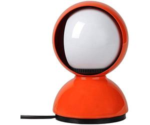 Artemide 0028050A, Lampada da Tavolo Eclisse, Metallo verniciato, Arancione
