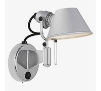 Artemide a044050 interno 46 W Alluminio lampada a parete - Lampada (interno, E14, Alluminio, Alluminio, spazzolato, IP20)