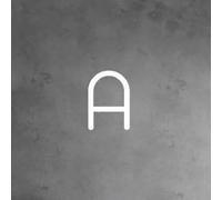 Artemide Alfabeto di luce a parete lettera maiuscola A Artemide
