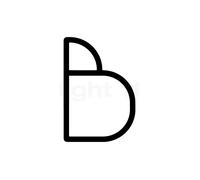 Artemide Alphabet of Light Mini Lampada da parete LED, B