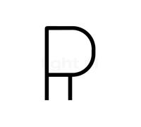 Artemide Alphabet of Light Mini Lampada da parete LED, r