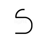 Artemide Alphabet of Light Mini Lampada da parete LED, S