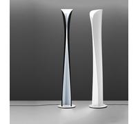 Lampada LED da pavimento nera Cadmo, 2700 K Artemide