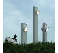 Artemide Ciclope lampioncino 2 luci grigio-bianco Artemide