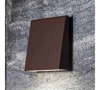 Artemide Cuneo applique da esterni LED, ruggine Artemide