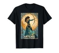 Artemide Dea della Luna Dea Greca Artemide Femminile Divina Maglietta