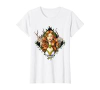 Artemide dea Greca Mitologici della Grecia Antica Maglietta, Donna, Bianco, L