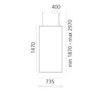 Artemide Discovery Rectangular APP nero RGBW Artemide