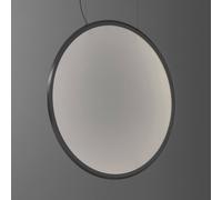 Artemide Discovery Vertical Sospensione LED, ø100 cm - alluminio satinato - Integralis