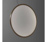 Artemide Sospensione LED Discovery Vertical ø70 cm bronzo Integralis