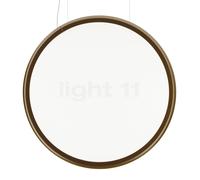 Artemide Discovery Vertical Sospensione LED, ø140 cm - bronzo - Integralis