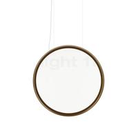 Artemide Discovery Vertical Sospensione LED, bronzo - ø100 cm - Tunable white