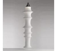 ARTEMIDE FALKLAND 165 LAMPADA A SOSPENSIONE - Promo Parte elettrica grigio alluminio Maglia ignifuga 165 + cerchi inox
