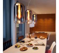 Artemide Gople lampada a sospensione, rame/nero Artemide