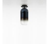 ARTEMIDE GOPLE MINI CEILING - Promo Struttura nero, diffusoreblu zaffiro