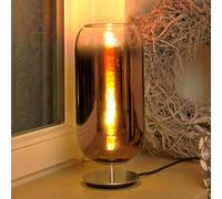 Artemide Gople Mini lampada da tavolo rame/argento Artemide