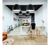 Artemide Nur Acoustic LED sospensione, grigio Artemide