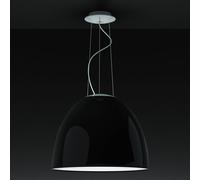 Artemide Nur Gloss a sospensione, nero lucido Artemide