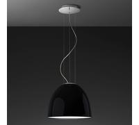 Artemide Nur Lampada a sospensione, nero lucido - Mini