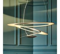 Artemide Pirce Sospensione LED, dorato - 3.000 K - ø97 cm - 1-10 V