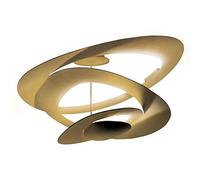 Artemide Pirce Soffitto LED, dorato - 3.000 K - ø67 cm - 1-10 V