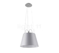 Artemide Tolomeo Mega Sospensione, telaio alluminio/paralume satin - ø42 cm