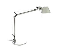 Artemide Tolomeo Micro Tavolo LED, alluminio - 3.000 K - con piede della lampada
