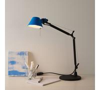 Artemide Tolomeo Micro Tavolo bicolore nero/blu Artemide