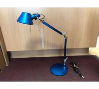 Artemide Tolomeo Micro Tavolo Oro Arancione Bianco Rosso Alluminio Nero Blu
