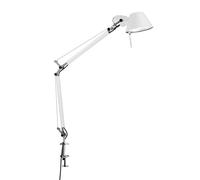 Artemide Tolomeo Mini Lampada da Tavolo Bianco con Clip
