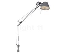 Artemide Tolomeo Mini LED con fissaggio a vite, alluminio lucidato e anodizzato