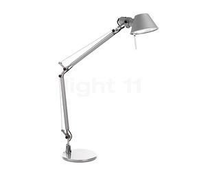 Artemide Tolomeo Mini Tavolo, alluminio lucidato e anodizzato