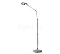 Artemide Tolomeo Mini Terra LED, alluminio lucidato e anodizzato - 2.700 K - con sensore di presenza