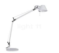 Artemide Tolomeo Tavolo, bianco - con base da tavolo