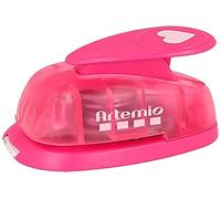 Artemio-1 cm-Mini Fustella a Forma di Cuore, Colore: Rosa
