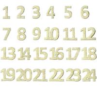 Artemio 13070122 Numeri dell' Avvento, Feltro, Multicolore, 11 x 0,5 x 13 cm