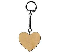 Artemio 14001482 - Portachiavi in legno a forma di cuore