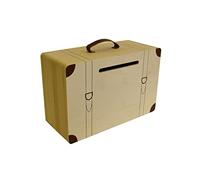 Artemio 14002115 urna Valigia, Legno, 35 x 15 x 23 cm, Multicolore