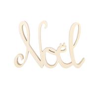 Artemio 14002220 Parola a Decorare Natale Legno 21 x 14 x 1,7 cm