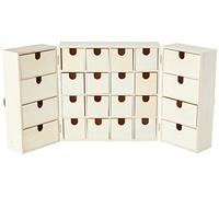 Artemio 14002225 Calendario dell' Avvento a Decorare pubblicitario Legno 55 x 6,5 x 28 cm