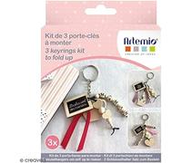 Artemio 14003162 Kit Portachiavi con Messaggio, Mamma, 3 Pezzi