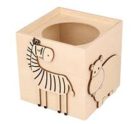 Artemio 14003576 Portapenne in Legno, Animali della Savana