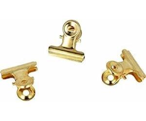 Artemio 14020249 6 Clip del Bulldog, Oro